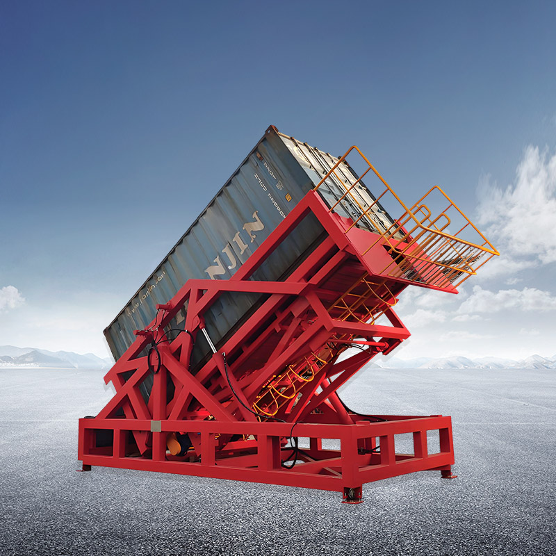 Máquina de virar contêineres Máquina de virar contêineres