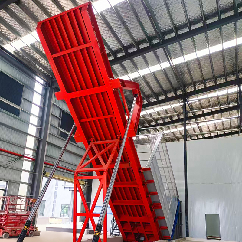 Caminhão basculante fechado com sistema de controle de poeira Caminhão basculante fechado com sistema de controle de poeira